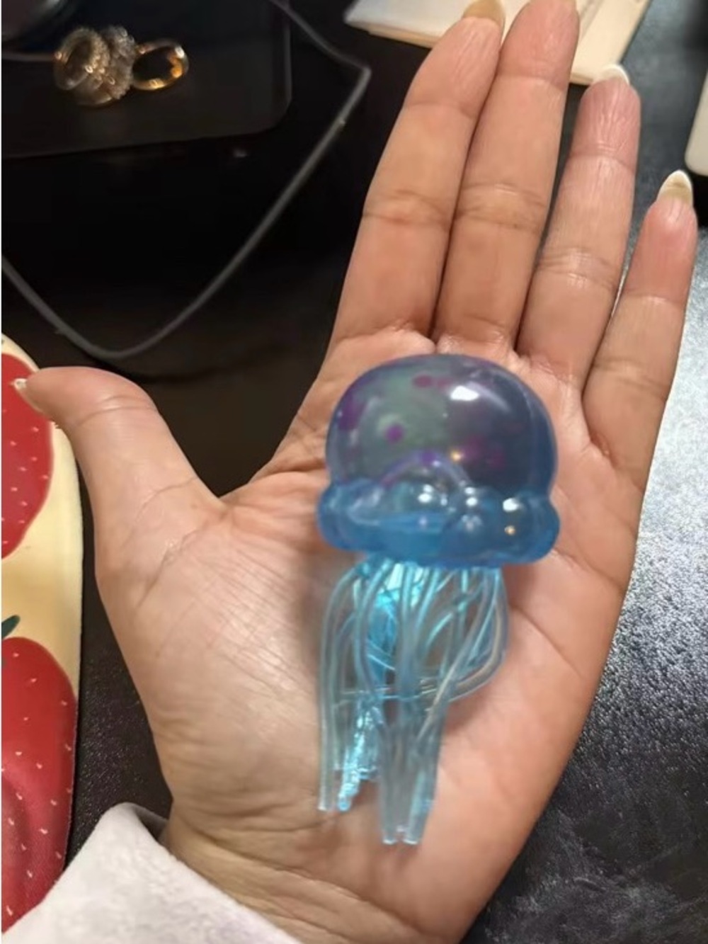 Mini NeeDoh Jelly Squish Blue Kids Squishy Toy - Nee Doh - Picture 7 of 7